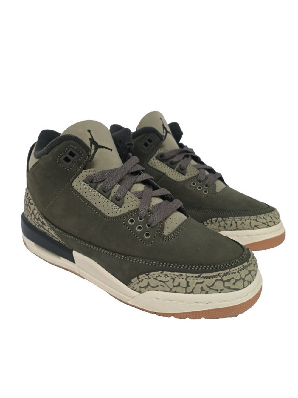 Nike DM0967-202 Air Jordan 3 Retro GS Family Affair Olive Size 5Y